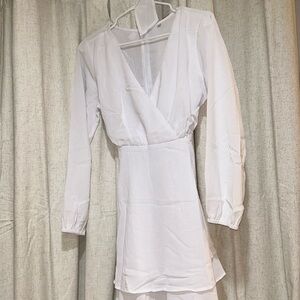 White dress size small